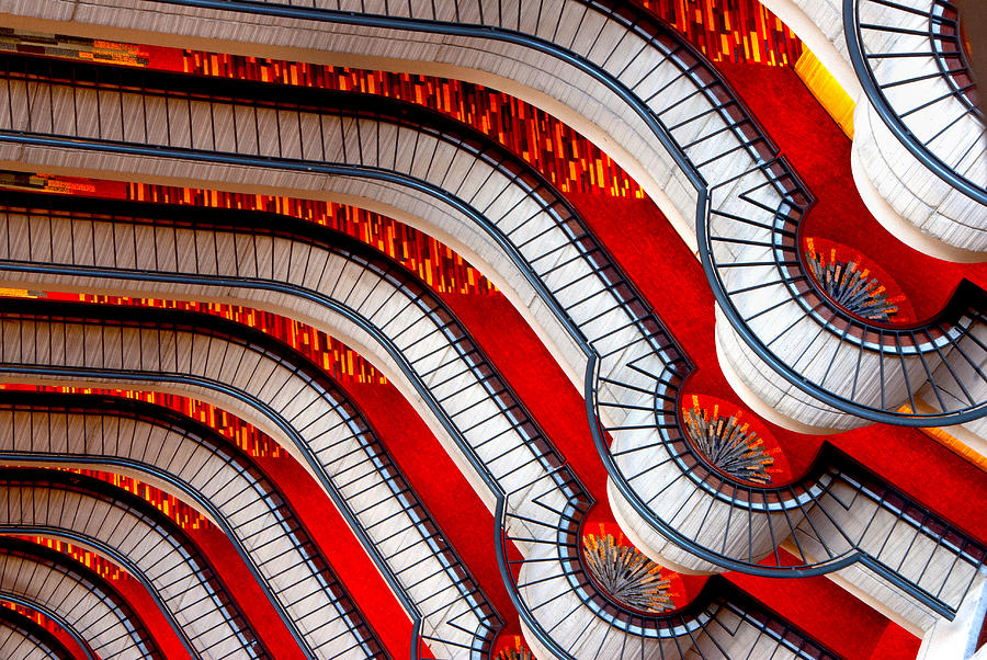 Patterns in Red Photograph by Carol Erikson