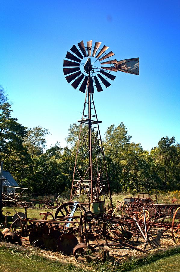 Patterson Windmill Photograph by Marty Koch