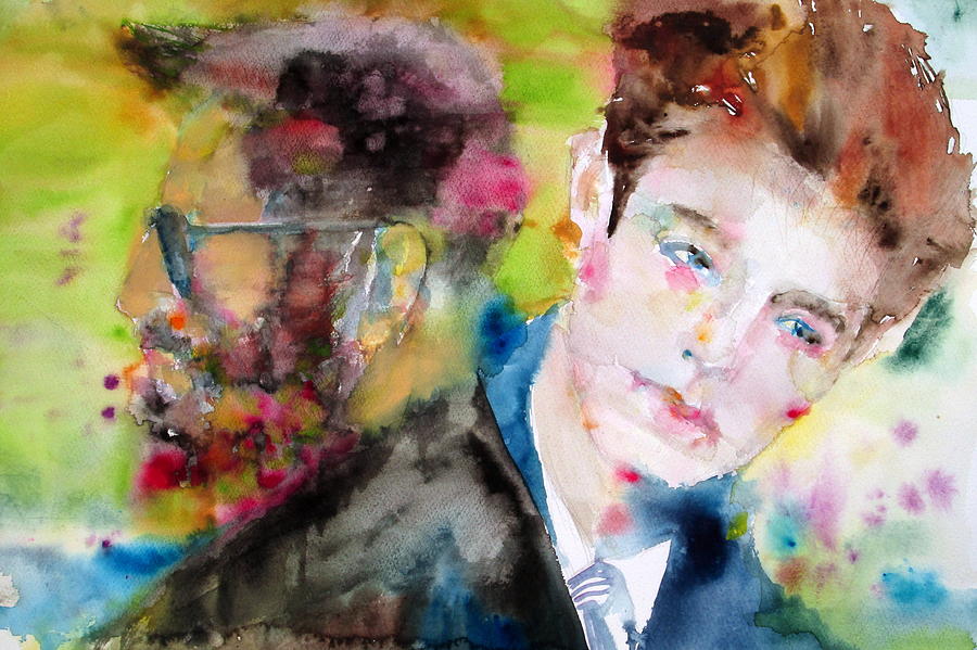 PAUL and ARTHUR Painting by Fabrizio Cassetta