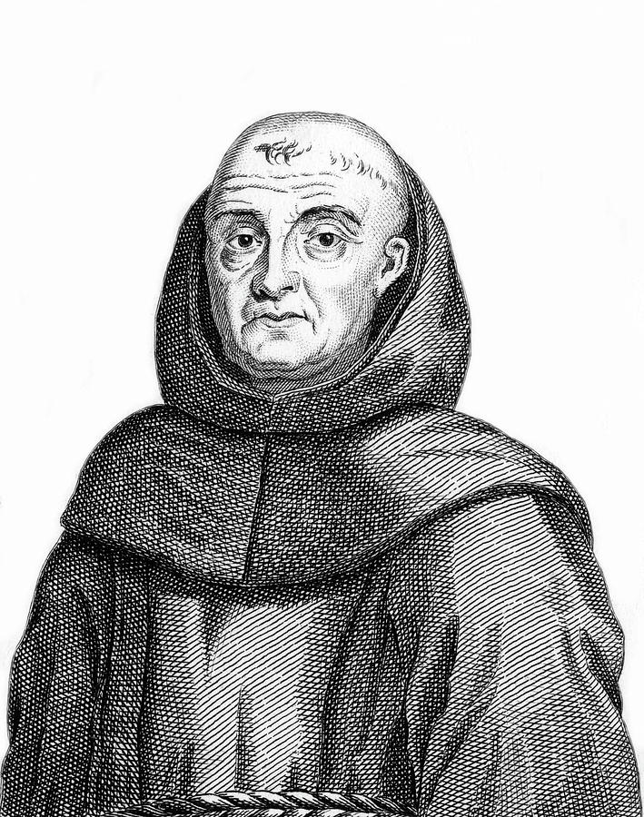 Paul Atkinson Franciscan Friar Drawing by Mary Evans Picture Library