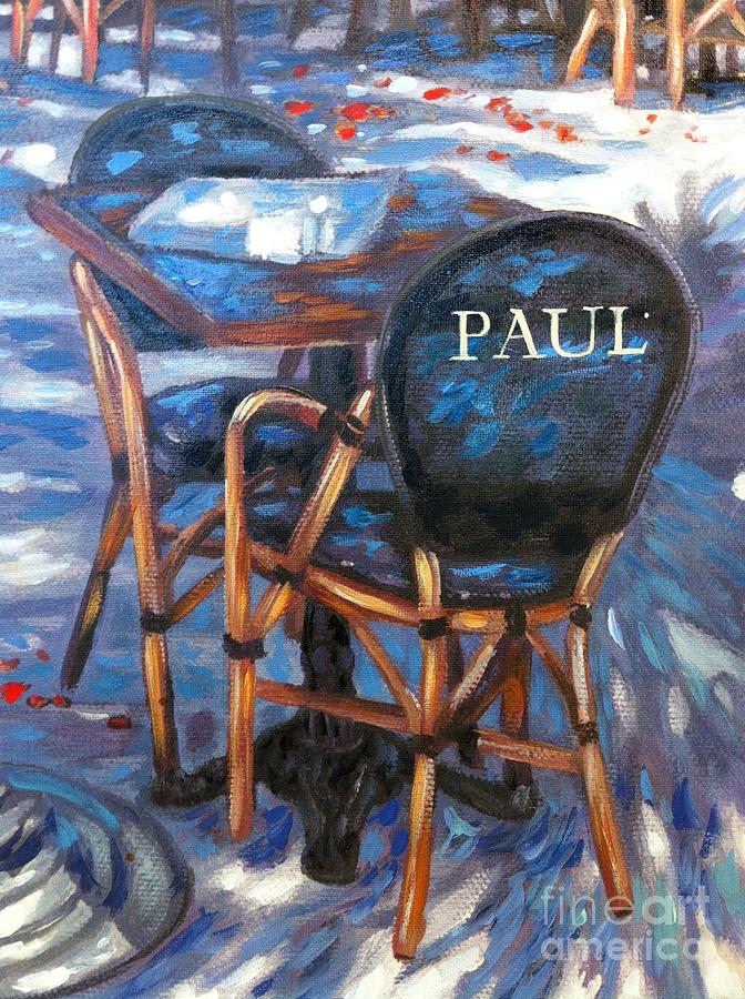 Miami Painting - Paul Bakery and Cafe by Danielle Perry