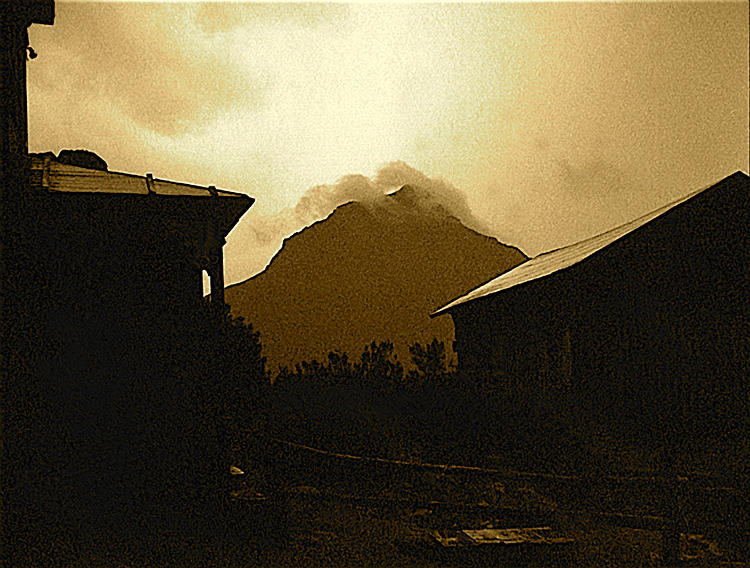 Paul Cezanne homage Golden Gate Peak Old Tucson 1967-2009 Photograph by David Lee Guss