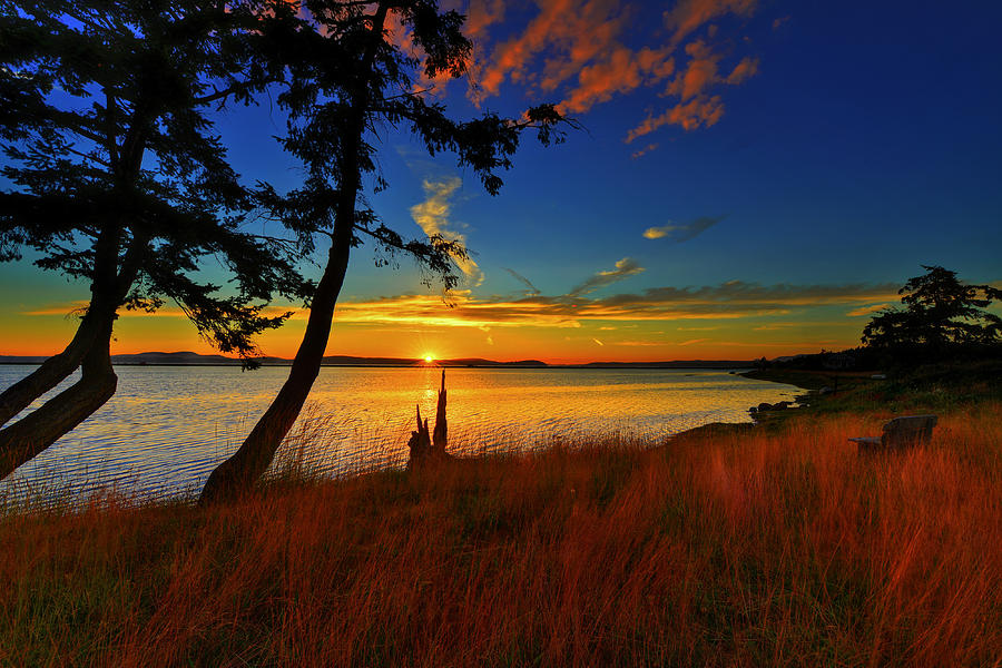 Paul Harrett Photograph by Long Summer Sunset