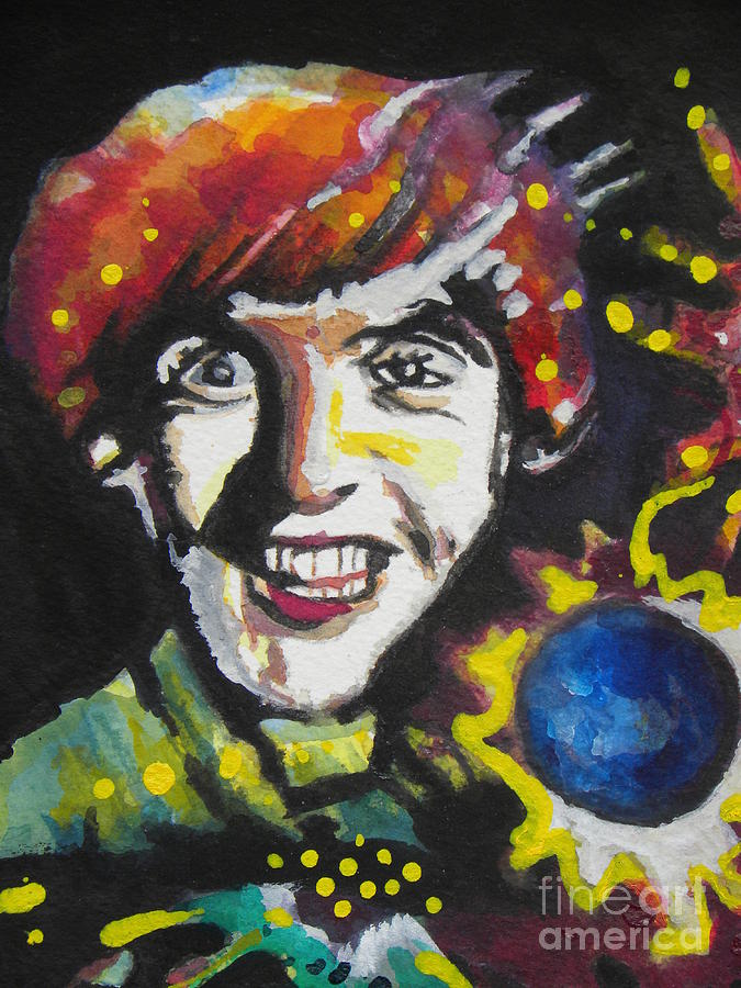 Paul McCartney 02 Painting by Chrisann Ellis