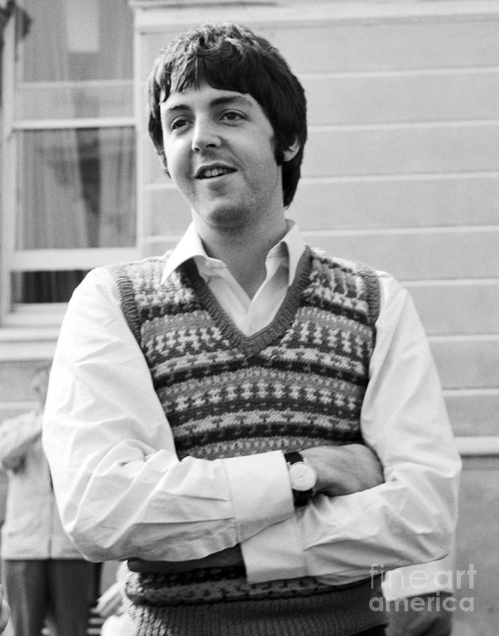 Paul Mccartney Photograph - Paul McCartney Magical Mystery by Chris Walter