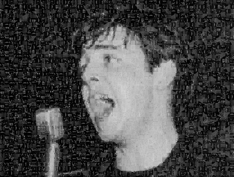 Paul McCartney Mosaic Image 3  Photograph by Steve Kearns
