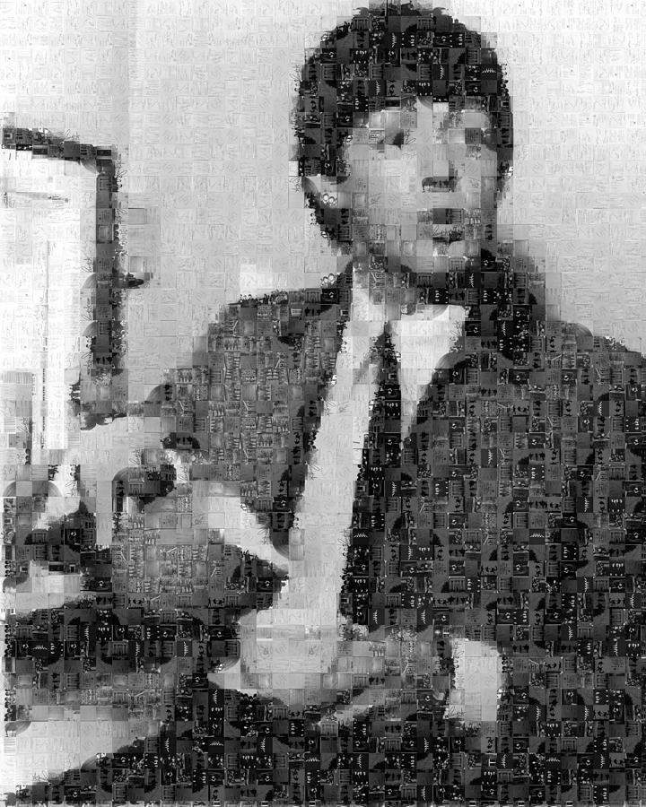 Paul McCartney Mosaic Image 4 Photograph by Steve Kearns