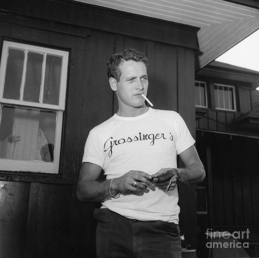 Paul Newman Photograph by Dick Hanley