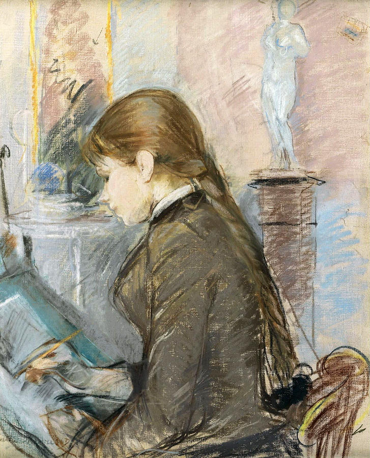 Paule Gobillard Drawing Painting by Berthe Morisot