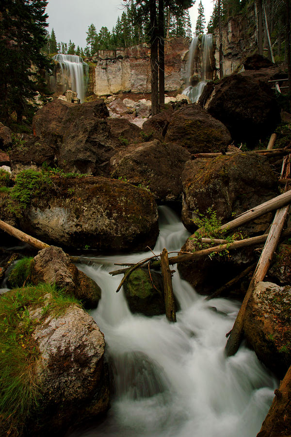 Paulina Creek Falls Photograph by Daniel Woodrum