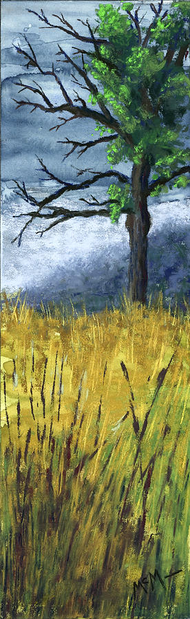 Trees Painting - Pauls Tree by Garry McMichael Trees Painting - Pauls Tree by Garry McMichael