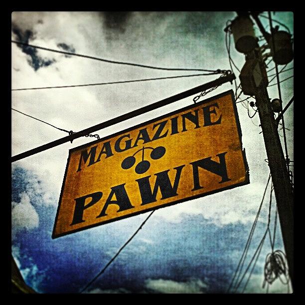 New Orleans Photograph - Pawn shop New Orleans by Glen Abbott