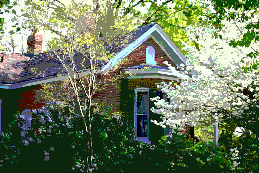 Payne Gentry Home in Bridgeton Photograph by John Lautermilch