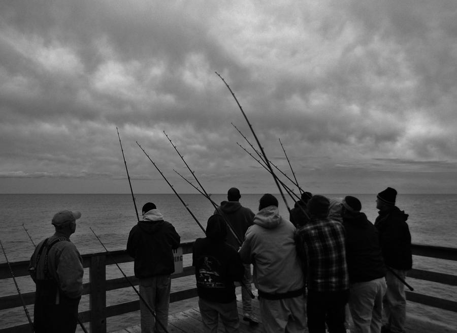 PBR Tournament Fishermen 8 11/09 Photograph by Mark Lemmon