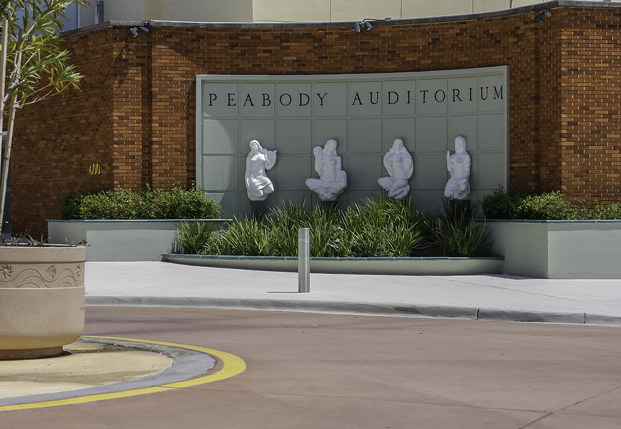 Peabody Auditorium in Daytona Photograph by Karen Stephenson | Fine Art