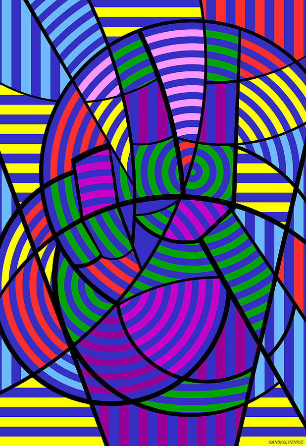 Peace 3 of 12 Digital Art by Randall J Henrie