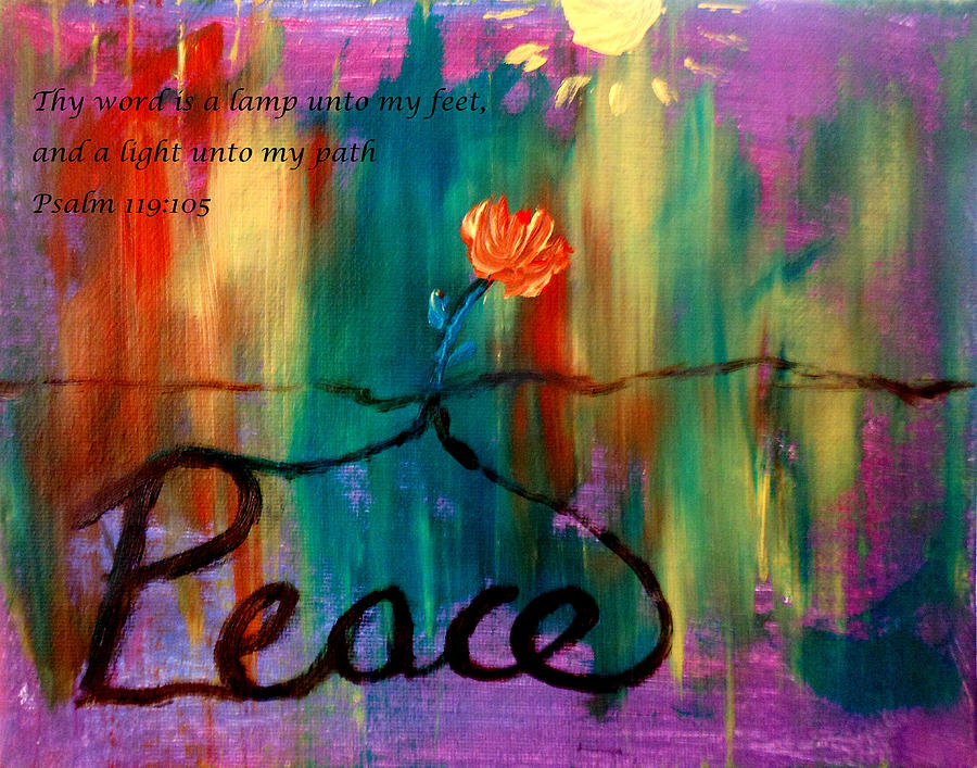 Peace Painting by Amanda Dinan
