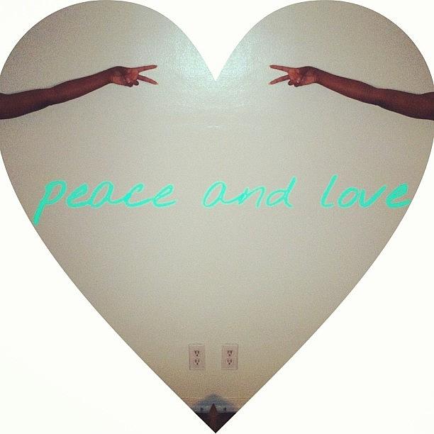 Summer Photograph - Peace And Love To You <3 #hippie by Muzic To My Ears Zoe Joy