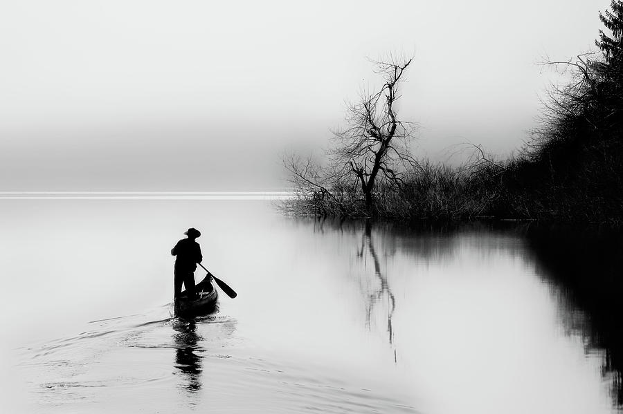 Black And White Photograph - Peace by Damijan Sedev?i?