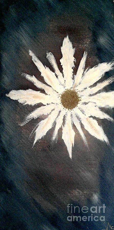 Peace Flower Painting by Jacqueline McReynolds