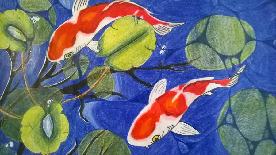 Koi Harmony: Original Painting And Art Prints By Aliza, 45% OFF