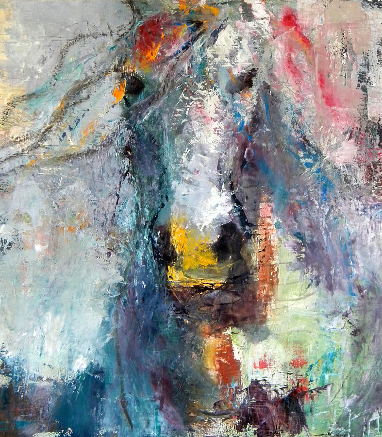 Horse Painting - Peace by Lisa Moore