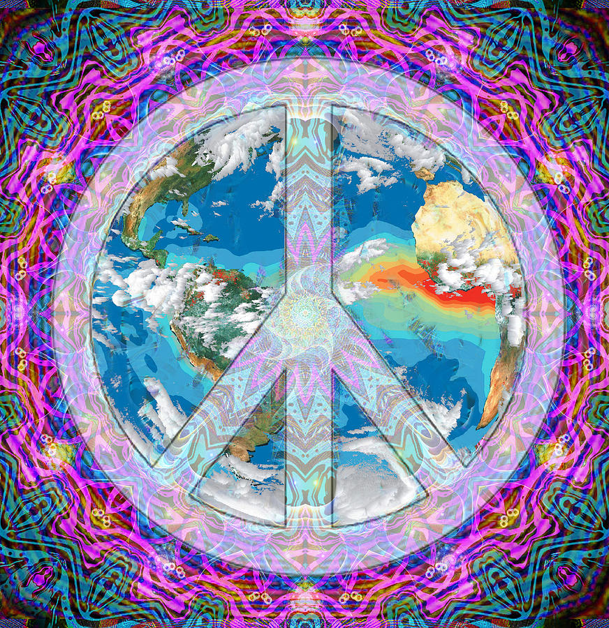 Peace on Earth Digital Art by Amelia Carrie