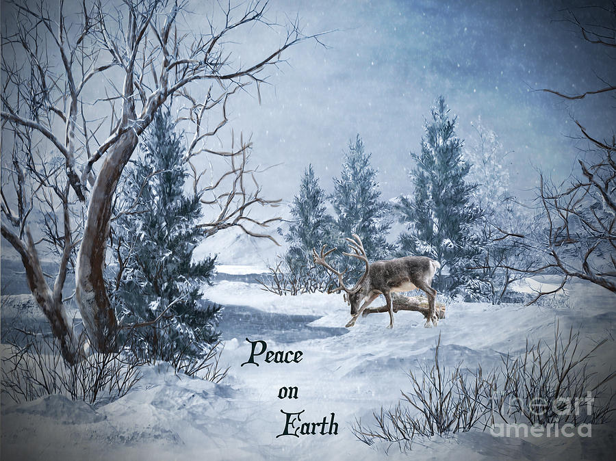 Peace On Earth Digital Art by Lianne Schneider