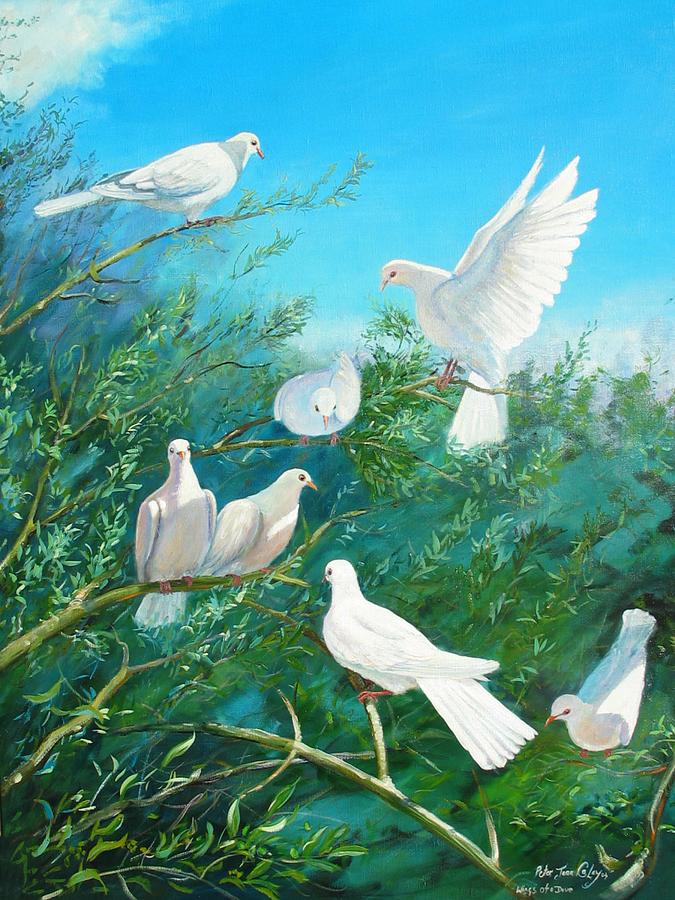 Peace On Earth Painting By Peter Jean Caley - Fine Art America