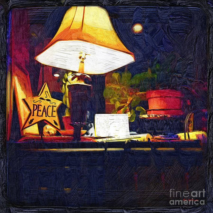 Peace Shines Painting by RC DeWinter