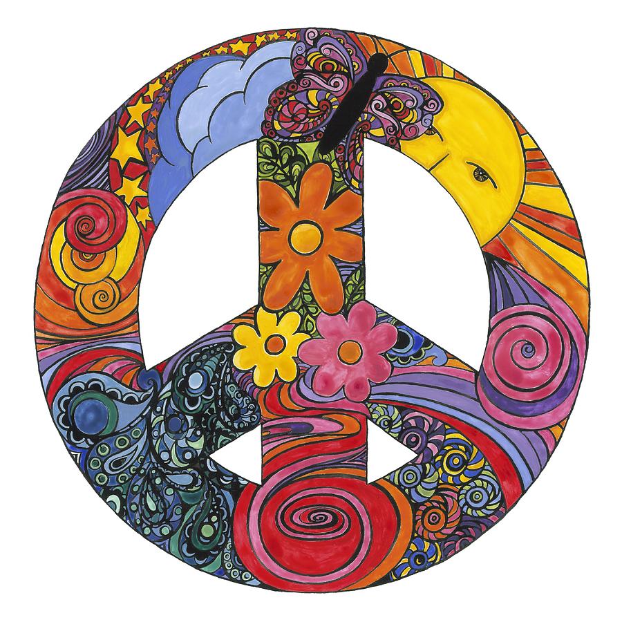 Download Peace Sign Painting by Barbara Esposito