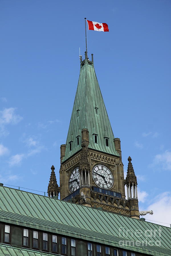 Peace Tower Ottawa Photograph by Christiane Schulze Art And Photography