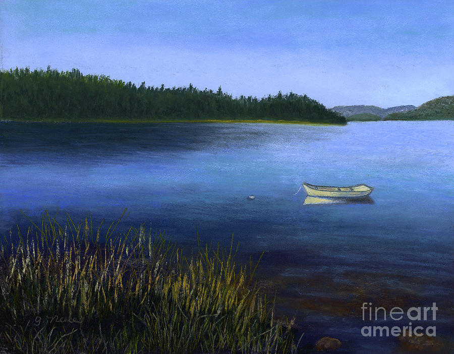 Peaceful Bay Painting by Ginny Neece