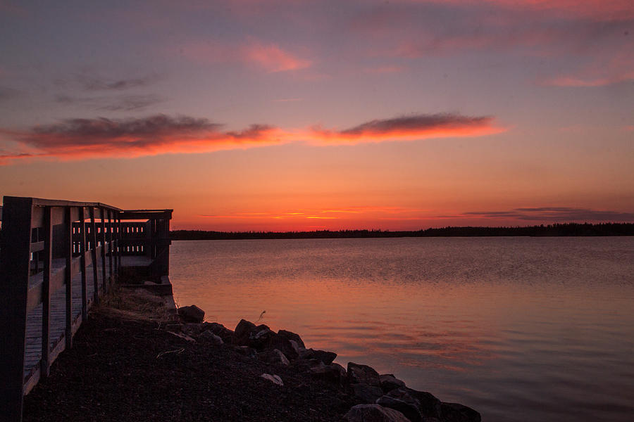 Sunset Photograph - Peaceful Bliss by Valerie Pond