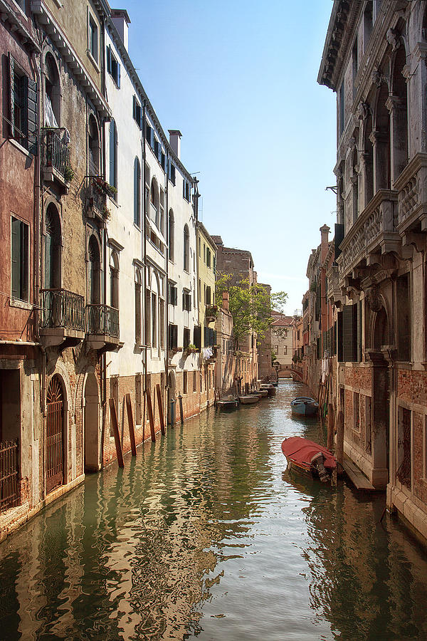 City Photograph - Peaceful Canal by Kim Andelkovic