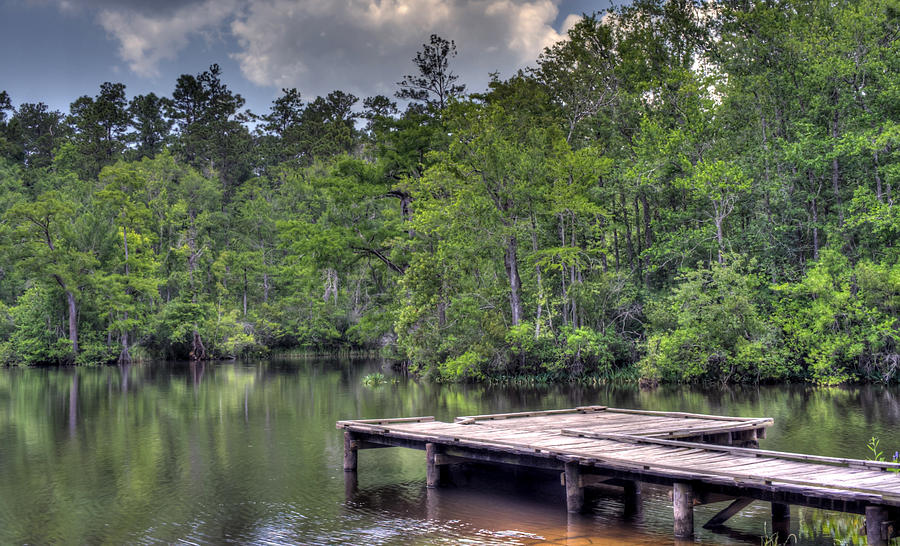 Peaceful Dock Photograph by David Troxel