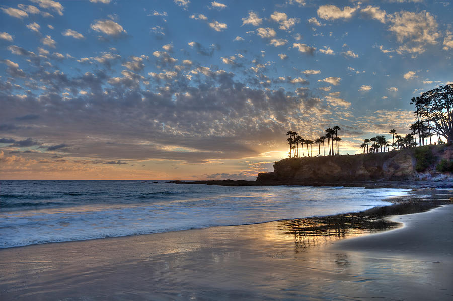 Peaceful Evening Laguna Beach Photograph by Cliff Wassmann