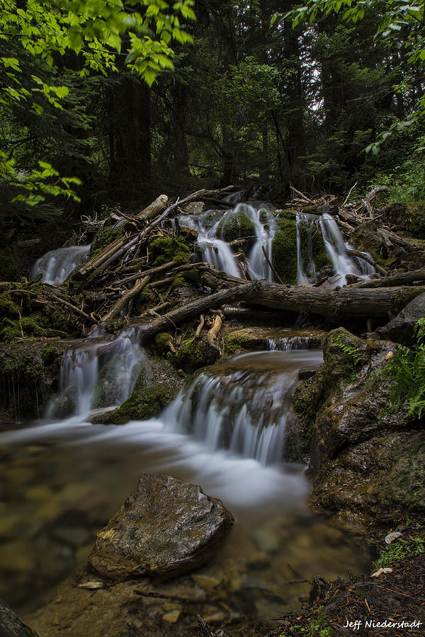 Peaceful falls Photograph by Jeff Niederstadt