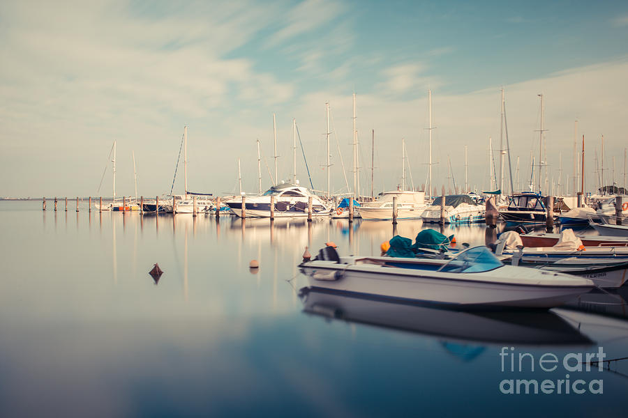 Peaceful Harbour Photograph by Hannes Cmarits