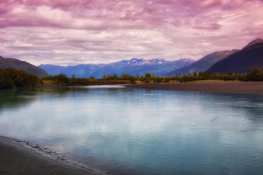 Peaceful in Alaska Photograph by Kim Hojnacki