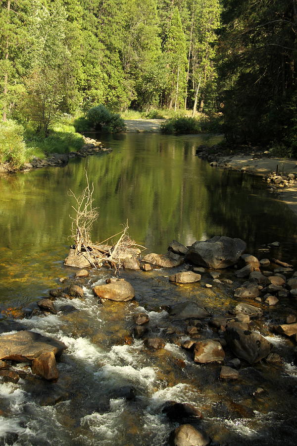 Peaceful Merced River Photograph by Christiane Schulze Art And Photography
