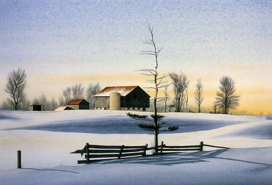 Peaceful Morning Painting by Conrad Mieschke