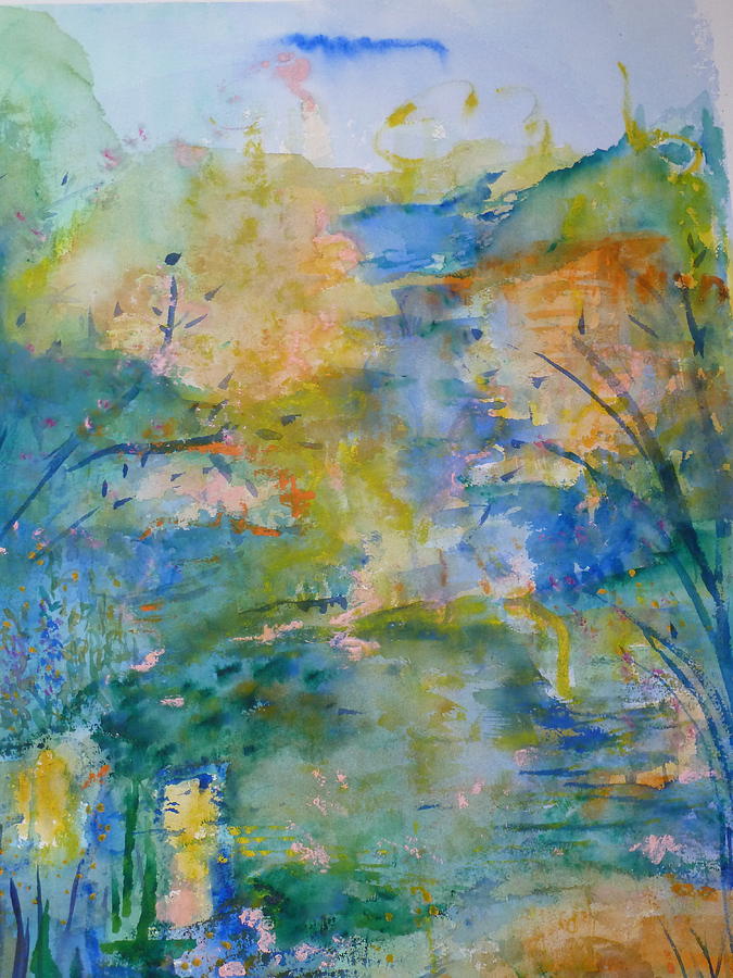 Peaceful Painting - Peaceful Path by Phoenix Simpson Peaceful Painting - Peaceful Path by Phoenix Simpson
