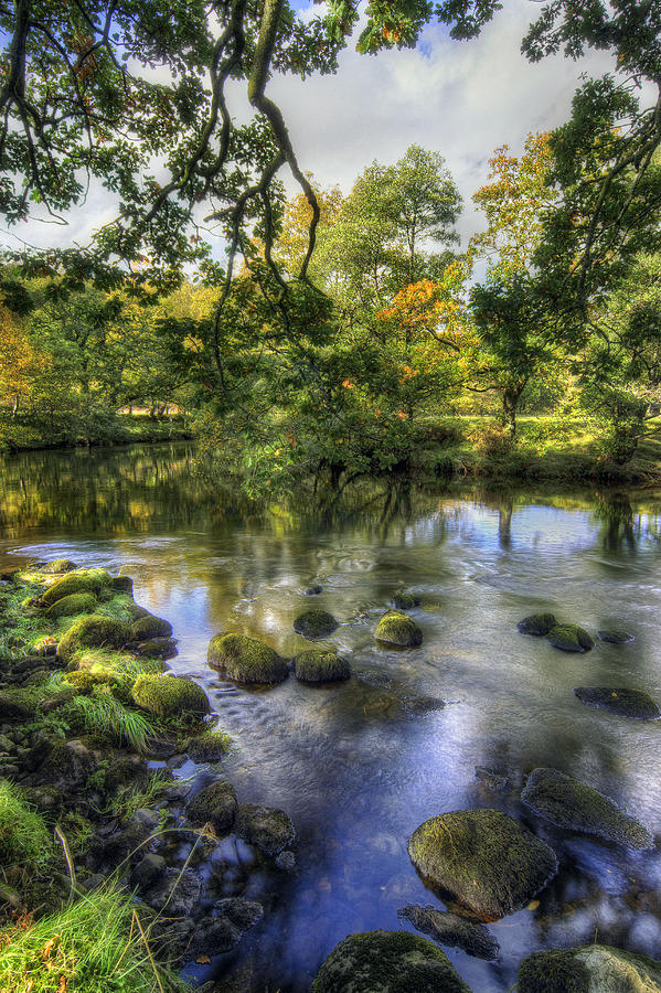 Peaceful River Photograph by Ian Mitchell
