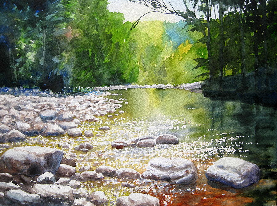 Peaceful Waters Painting by Shirley Braithwaite Hunt
