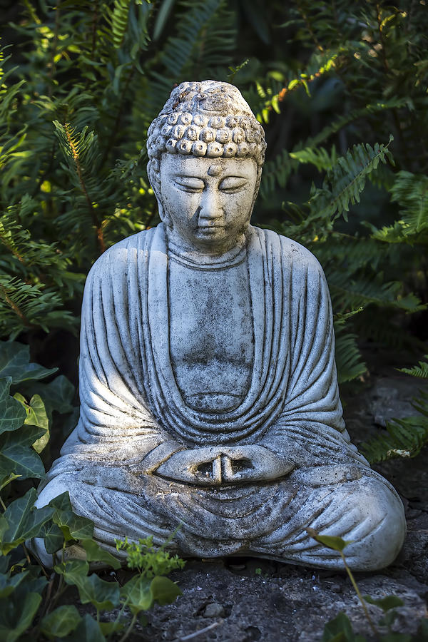 Buddha Photograph - Peacefulness by Garry Gay