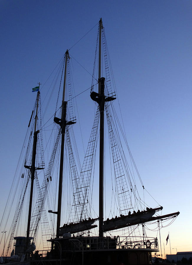 Peacemaker Tall Ship Photograph by David T Wilkinson