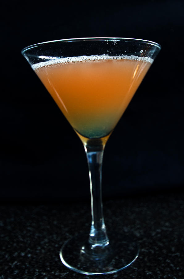 Peach Martini Photograph