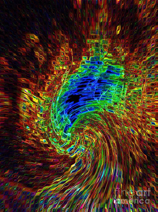 Peacock Digital Art - Peacock by Lorles Lifestyles Peacock Digital Art - Peacock by Lorles Lifestyles