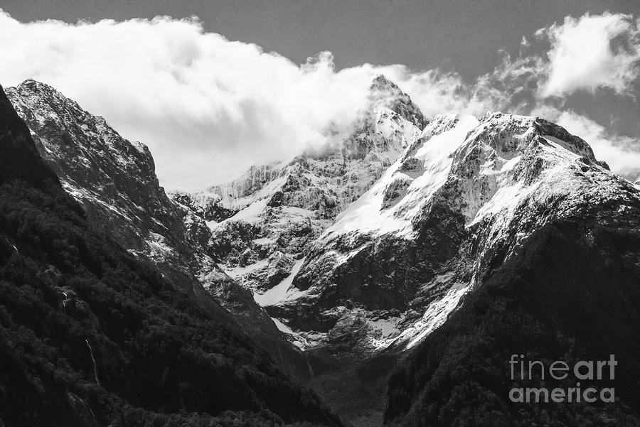 Peaks on Milford Sound 2 Photograph by Bob Phillips